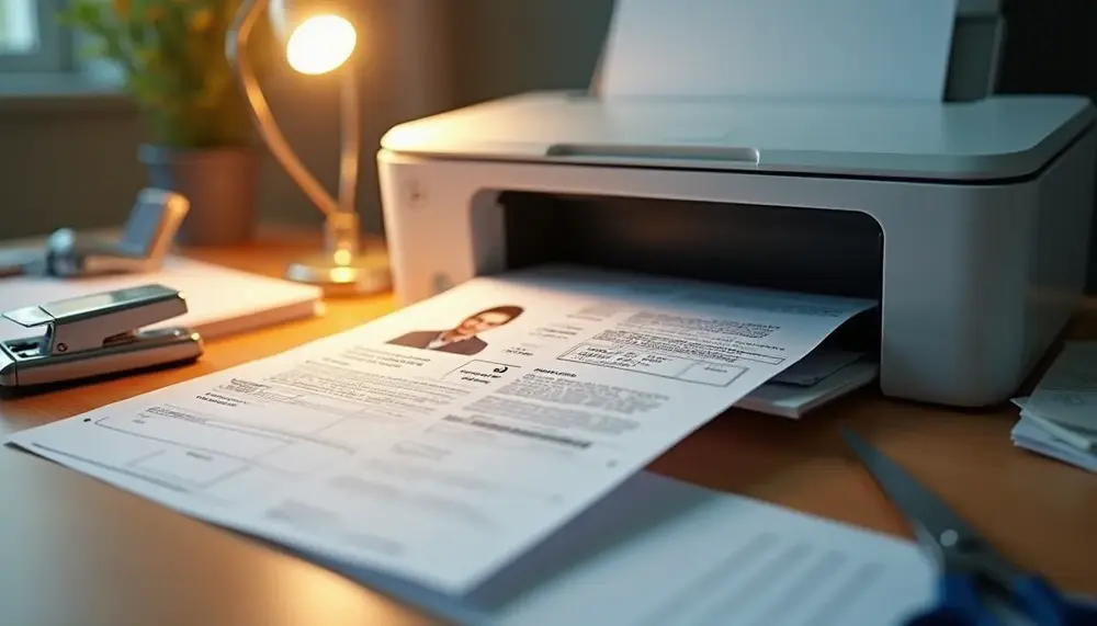 Imprimer un document pour carte didentité : étapes clés