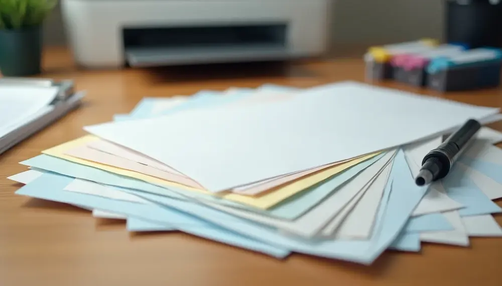 Les meilleurs types de papier pour impression de mots flchs